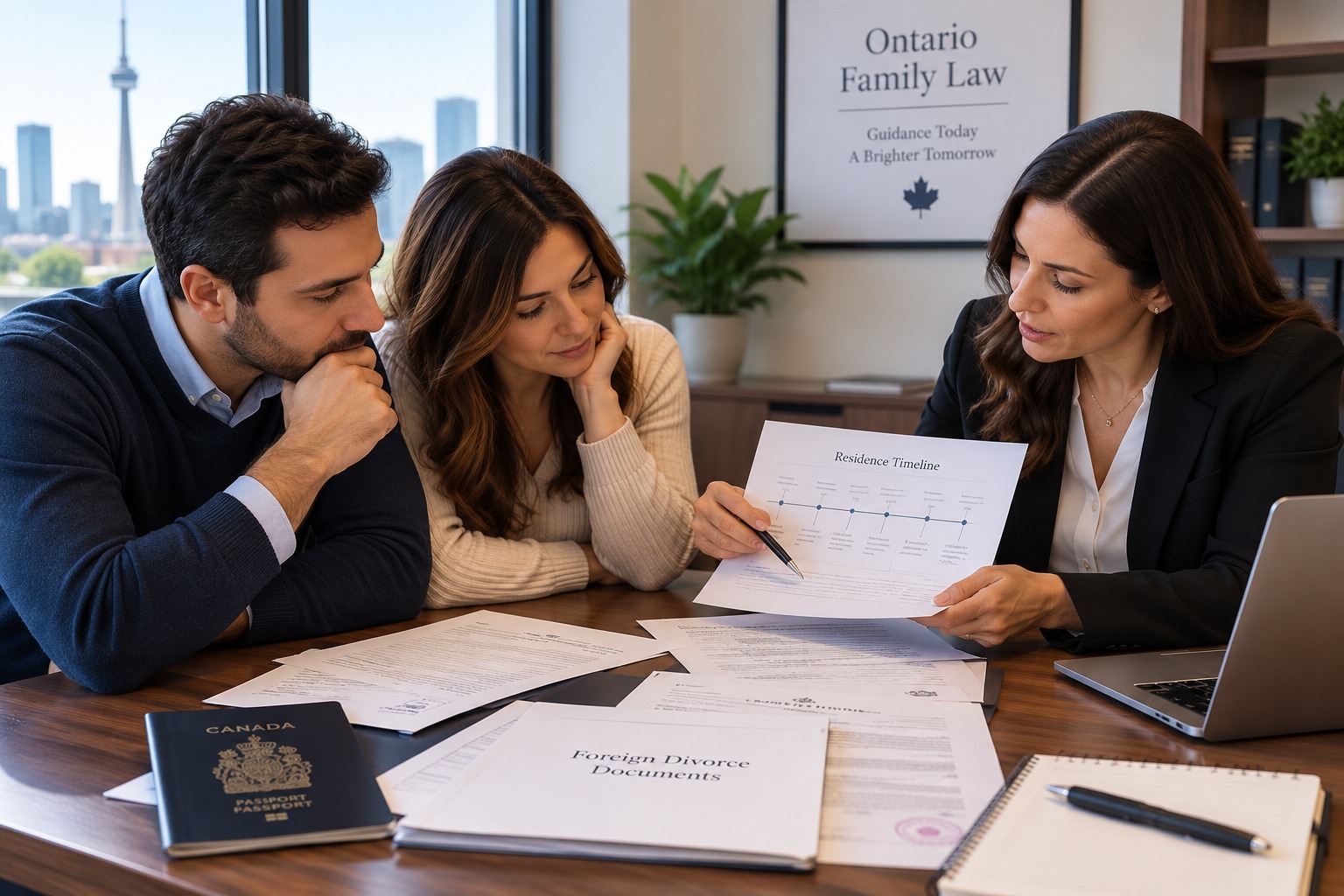 Habitual residence and foreign divorce recognition in Canada